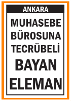 BAYAN ELEMAN MUHASEBE BÜROSUNA