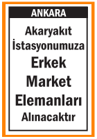 ERKEK MARKET ELEMANLARI
