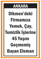 YEMEK ÇAY TEMİZLİK DİKMEN