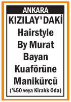 BAYAN KUAFÖRÜNE MANİKÜRCÜ KIZILAY