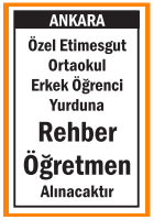 ERKEK ÖĞRENCİ YURDUNA REHBER ÖĞRETMEN