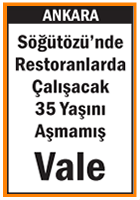 35 YAŞINI AŞMAMIŞ VALE SÖĞÜTÖZÜ