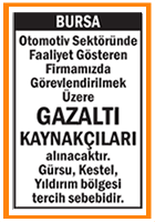 GAZALTI KAYNAKÇILAR BURSA