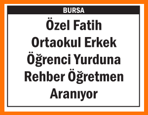 ERKEK ÖĞRENCİ YURDUNA REHBER ÖĞRETMEN