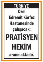 PRATİSYEN HEKİM ÖZEL EDREMİT KÖRFEZ