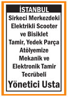 MEKANİK ELEKTRONİK TAMİR TECRÜBELİ USTA