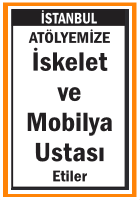 ETİLER İSKELET VE MOBİLYA USTASI