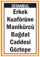 GÖZTEPE ERKEK KUAFÖRÜNE MANİKÜRCÜ