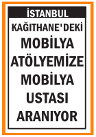 MOBİLYA USTASI KAĞITHANE