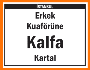 ERKEK KUAFÖRÜNE KALFA KARTAL