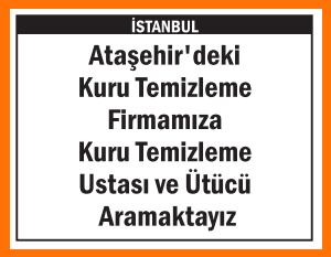 KURU TEMİZLEME USTASI VE ÜTÜCÜ ATAŞEHİR