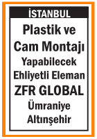 EHLİYETLİ PLASTİK CAM MONTAJCISI