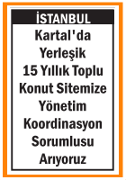 YÖNETİM KOORDİNASYON SORUMLUSU KARTAL