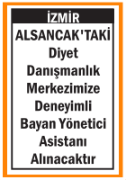 DENEYİMLİ YÖNETİCİ ASİSTANI ALSANCAK