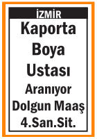 DOLGUN MAAŞ KAPORTA USTASI