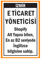 İNGİLİZCE BİLEN E TİCARET YÖNETİCİSİ