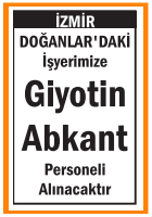 GİYOTİN ABKANT PERSONELİ DOĞANLAR