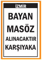 İZMİR KARŞIYAKA BAYAN MASÖZ