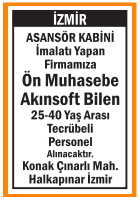 ÖN MUHASEBE AKINSOFT BİLEN PERSONEL