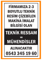 TEKNİK RESSAM VE MÜHENDİSLER