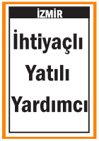 YATILI YARDIMCI İHTİYAÇLI