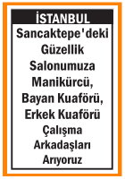 MANİKÜRCÜ BAYAN KUAFÖR ERKEK KUAFÖRÜ