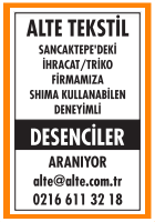SHIMA KULLANABİLEN DENEYİMLİ DESENCİLER SANCAKTEPE