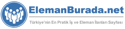  ElemanBurada.Net | En Güncel Eleman ve İş İlanları Burada 